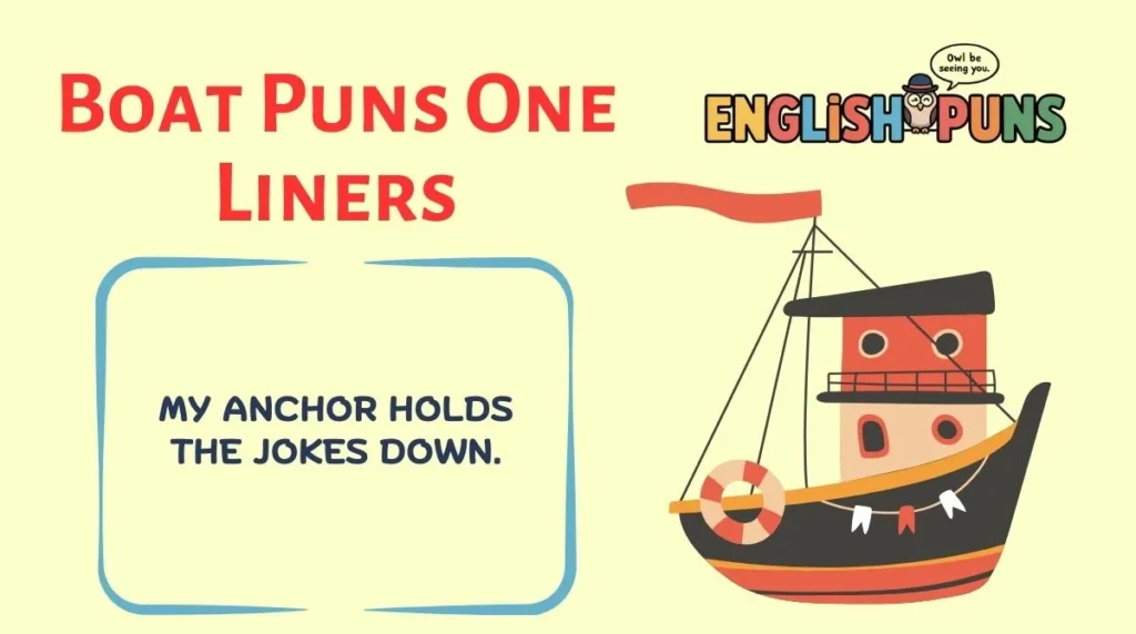 Boat Puns One Liners