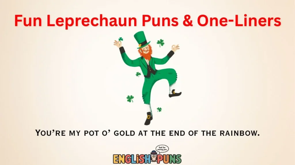 Fun Leprechaun Puns & One-Liners
