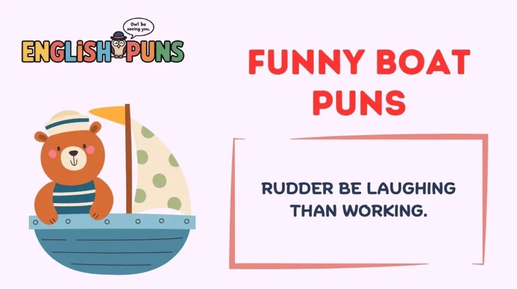 Funny Boat Puns