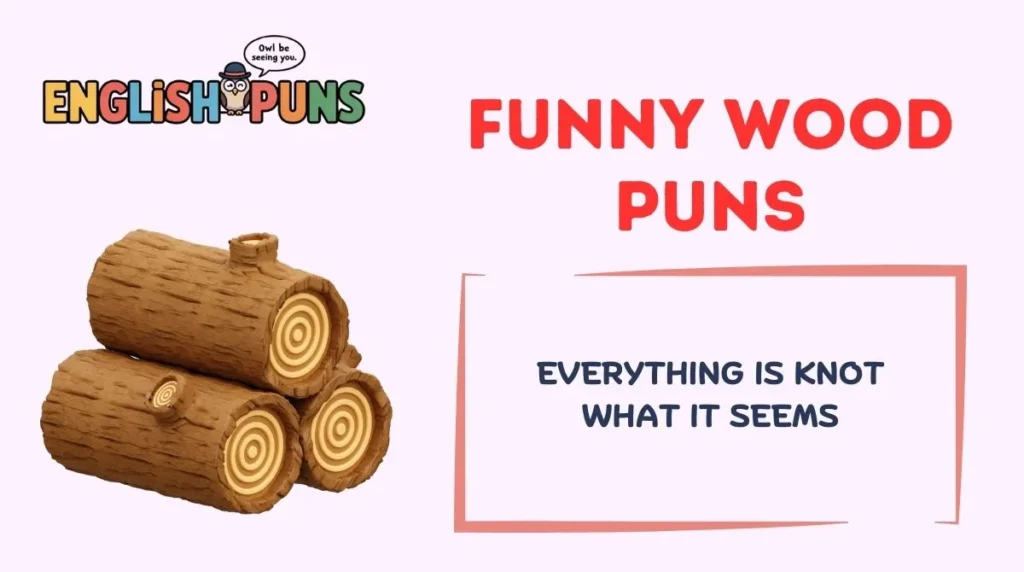 Funny Wood Puns