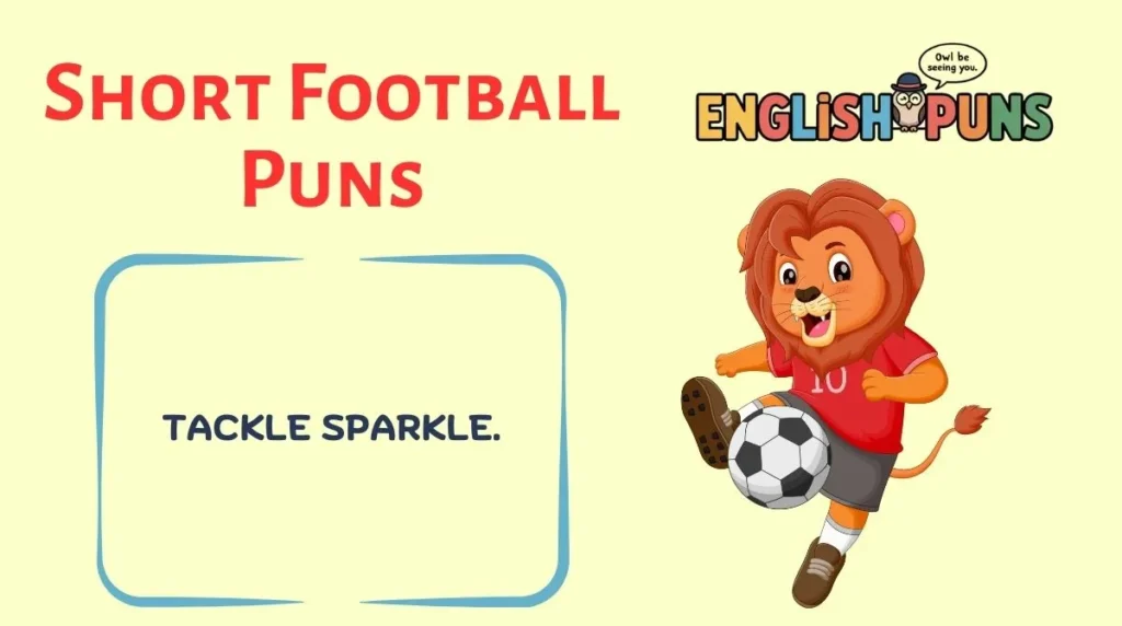 Short Football Puns