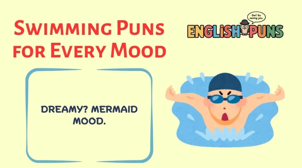Swimming Puns for Every Mood
