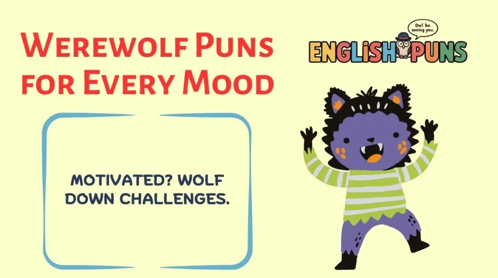 Werewolf Puns for Every Mood