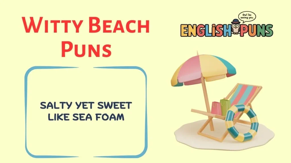 Witty Beach Puns
