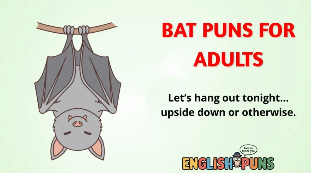 Bat Puns for Adults
