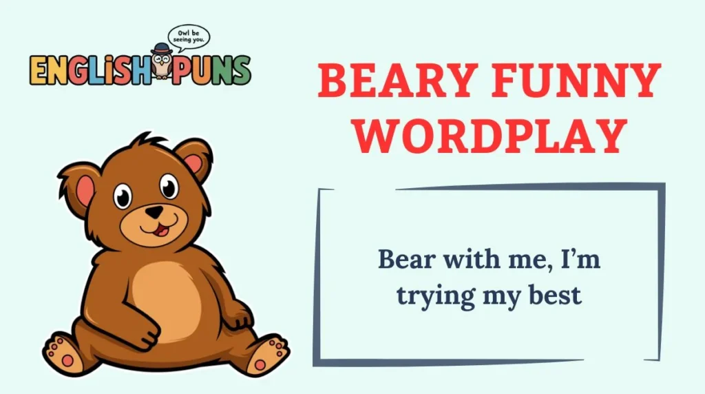 Beary Funny Wordplay