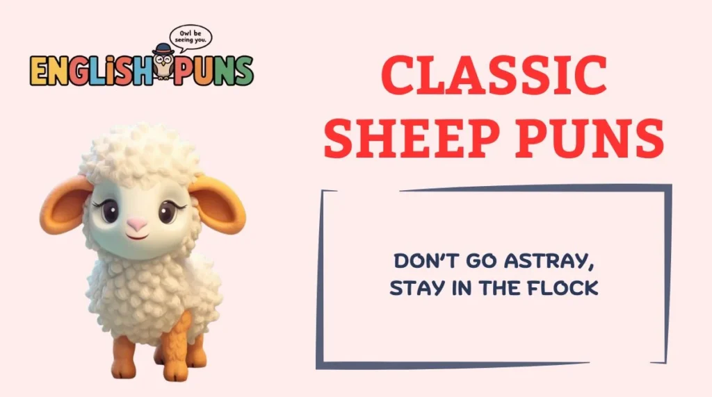 Classic Sheep Puns