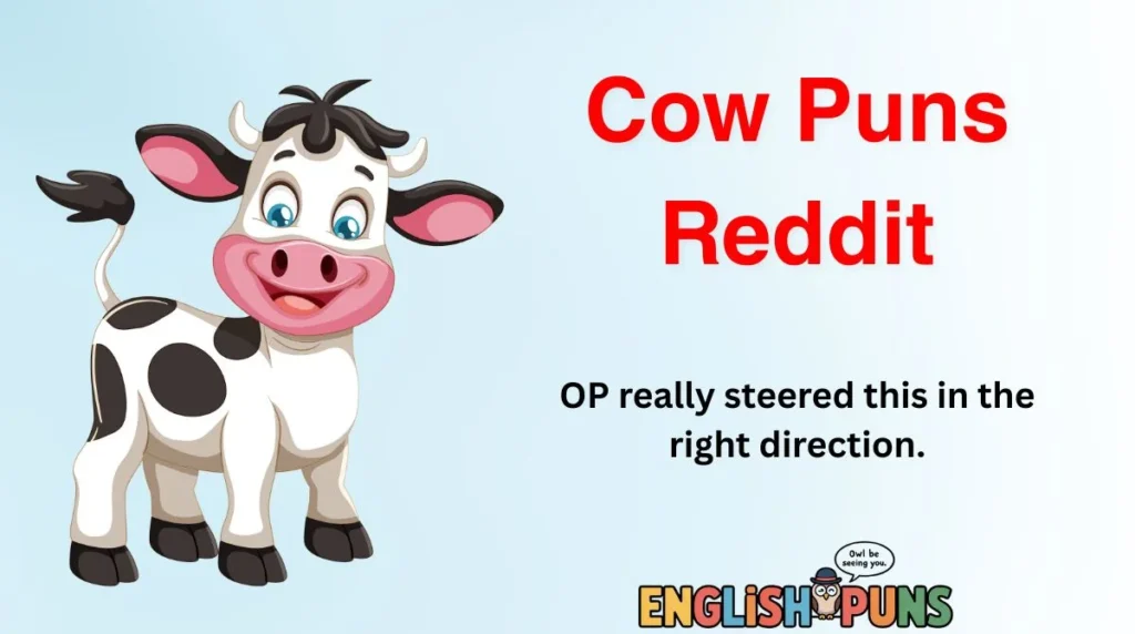 Cow Puns Reddit