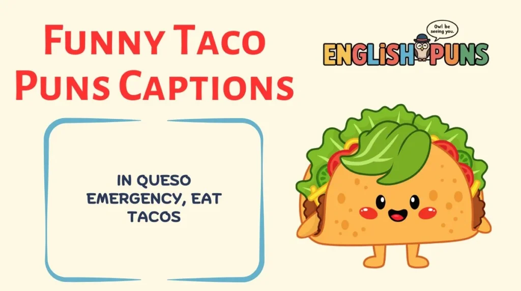 Funny Taco Puns Captions