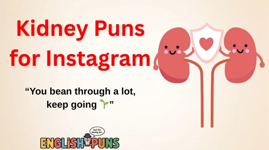 Kidney Puns for Instagram