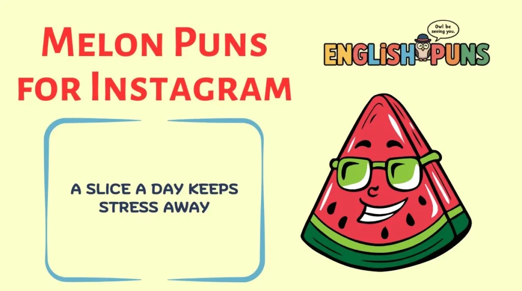 Melon Puns for Instagram