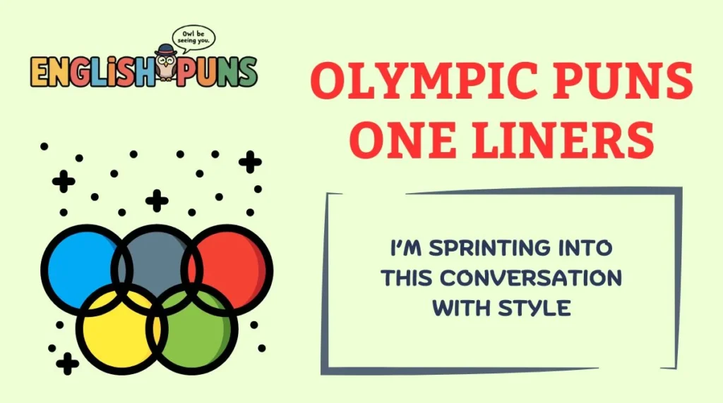 Olympic Puns One Liners
