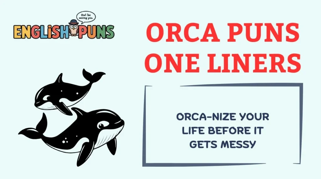 Orca Puns One Liners