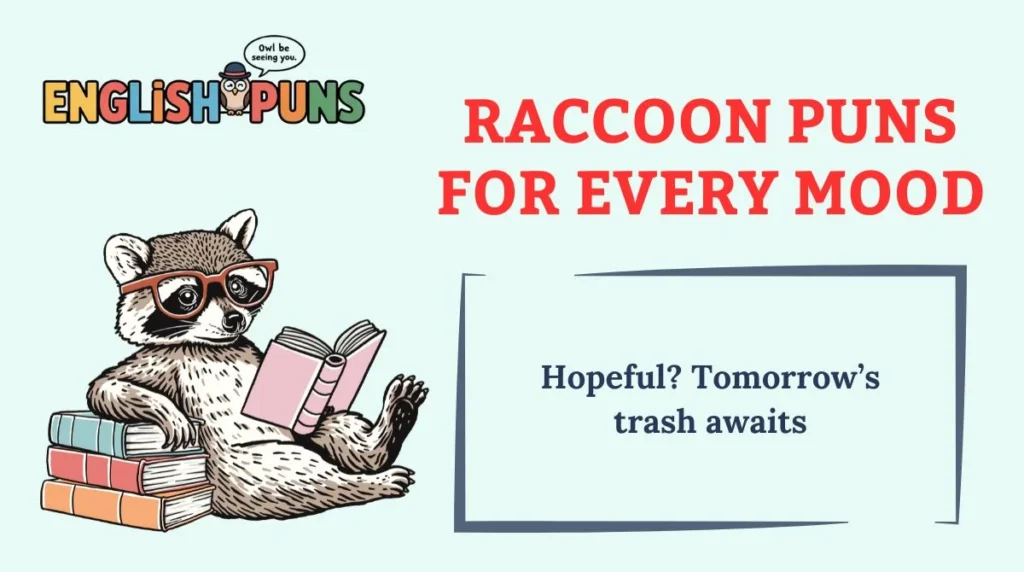 Raccoon Puns for Every Mood