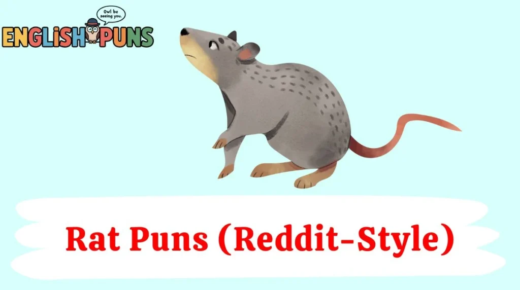 Rat Puns (Reddit-Style)