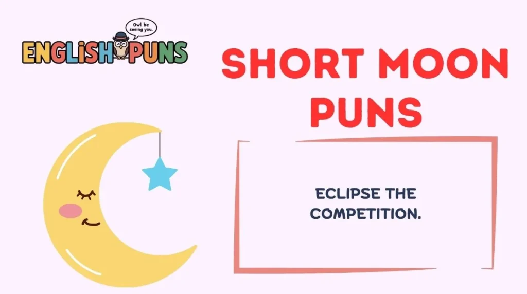 Short Moon Puns