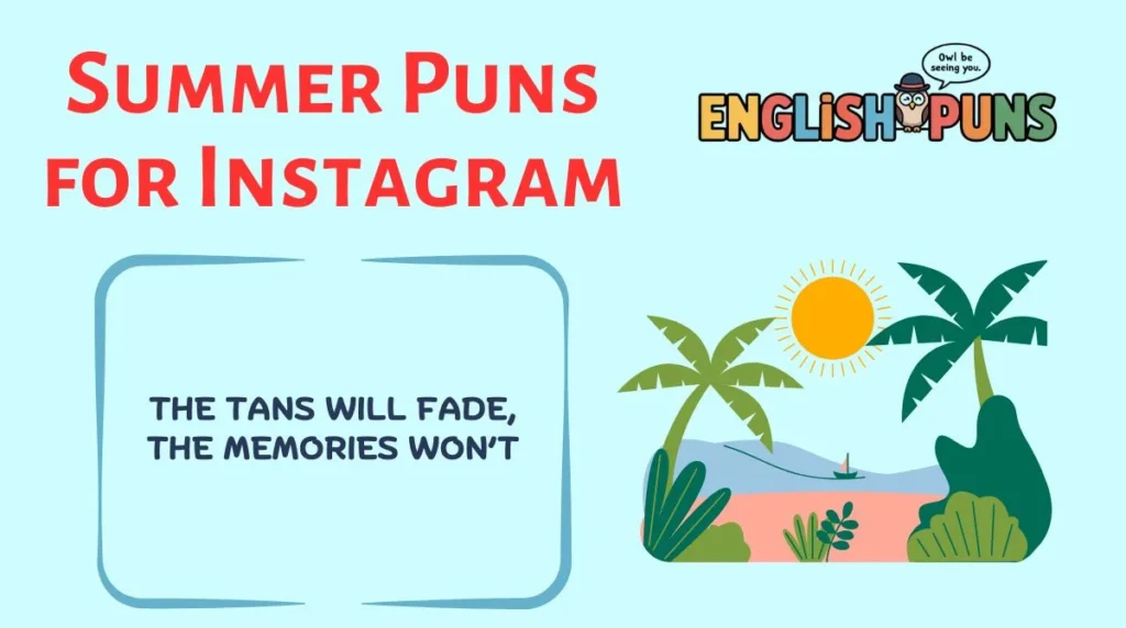 Summer Puns for Instagram