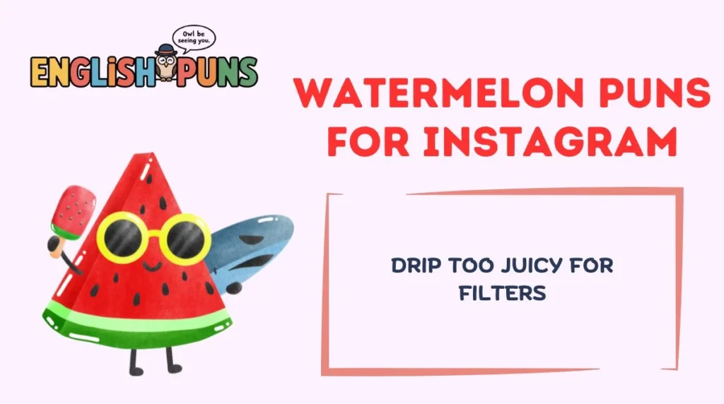 Watermelon Puns for Instagram