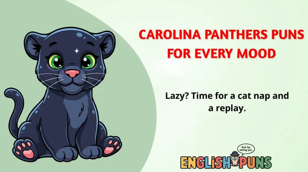 Carolina Panthers Puns for Every Mood