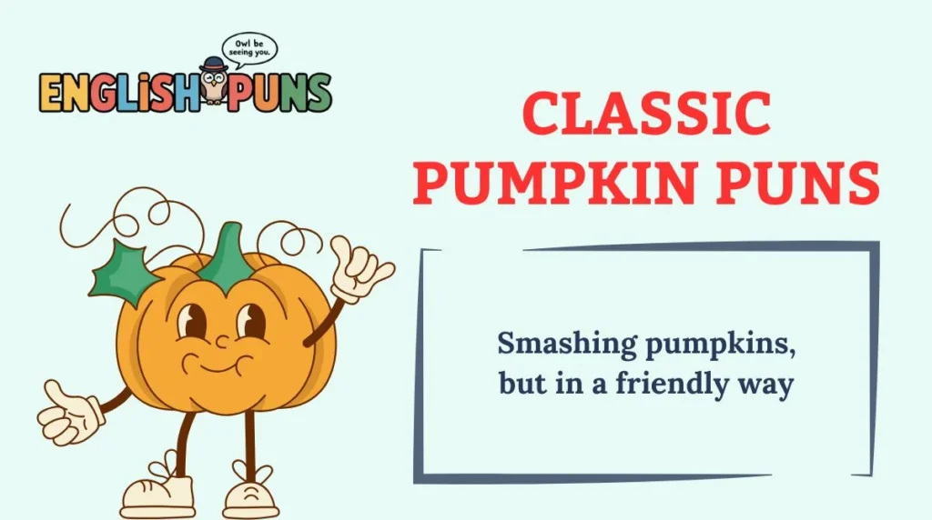 Classic Pumpkin Puns