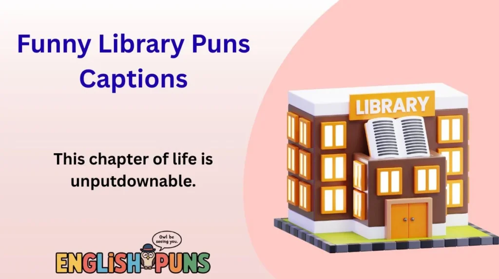 Funny Library Puns Captions