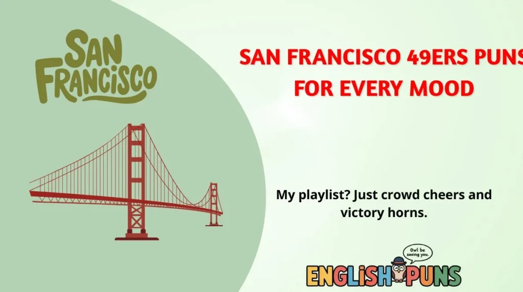 San Francisco 49ers Puns for Every Mood