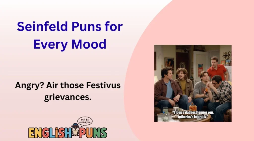 Seinfeld Puns for Every Mood