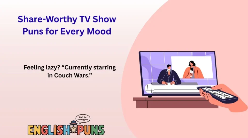 Share-Worthy TV Show Puns for Every Mood