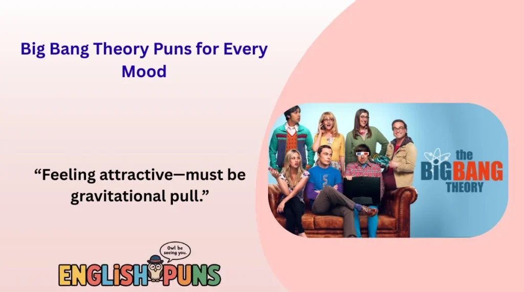 Big Bang Theory Puns for Every Mood