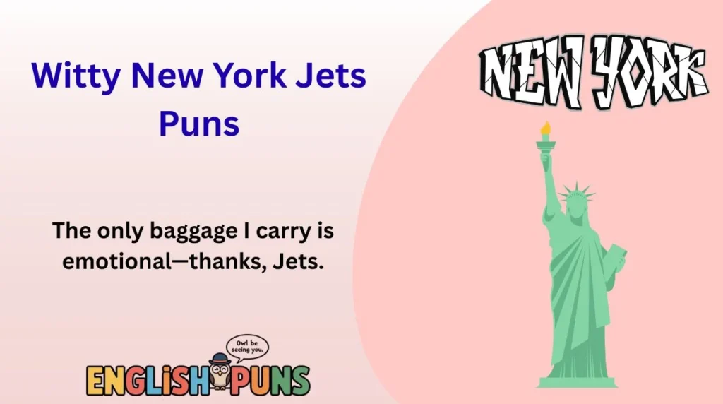 Witty New York Jets Puns