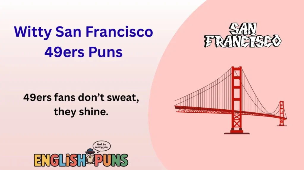 Witty San Francisco 49ers Puns