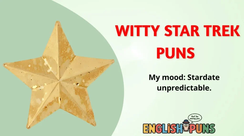 Witty Star Trek Puns