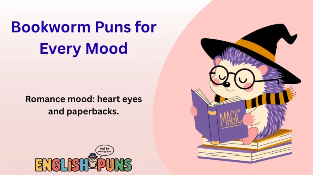 Bookworm Puns for Every Mood