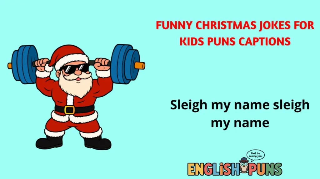 Funny Christmas Jokes for Kids Puns Captions