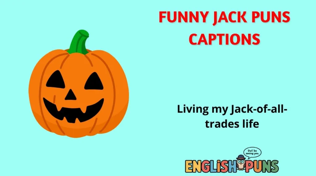 Funny Jack Puns Captions