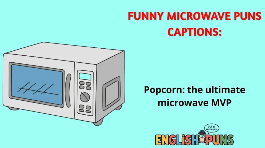Funny Microwave Puns Captions: