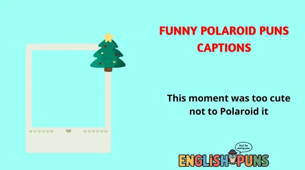 Funny Polaroid Puns Captions