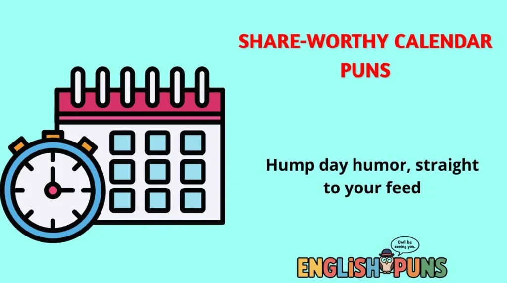 Share-Worthy Calendar Puns