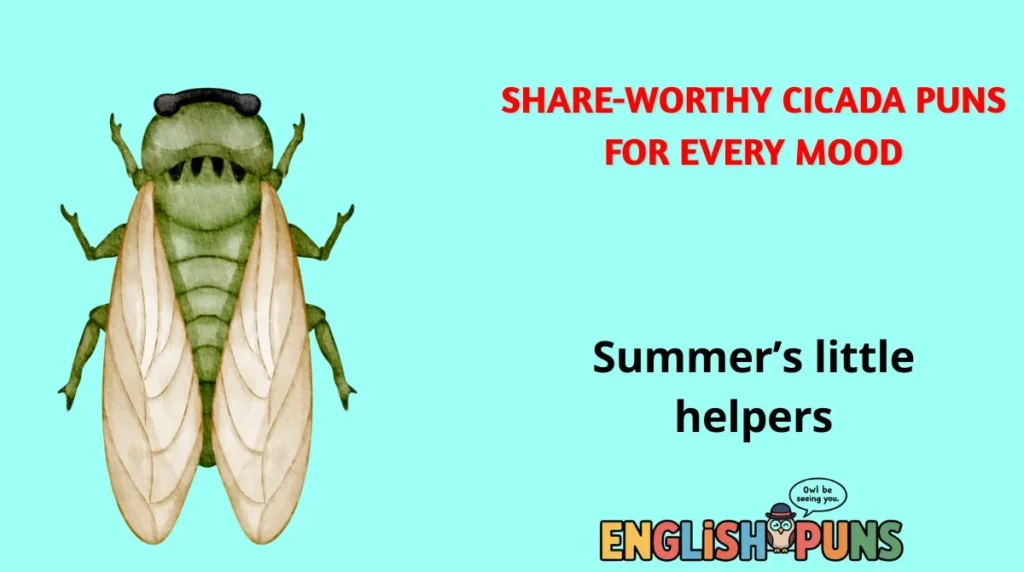 Share-Worthy Cicada Puns for Every Mood