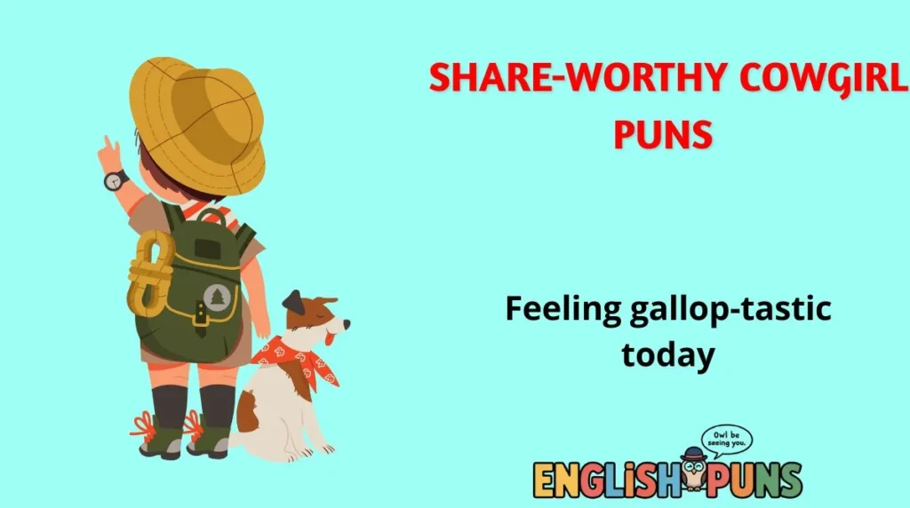 Share-Worthy Cowgirl Puns