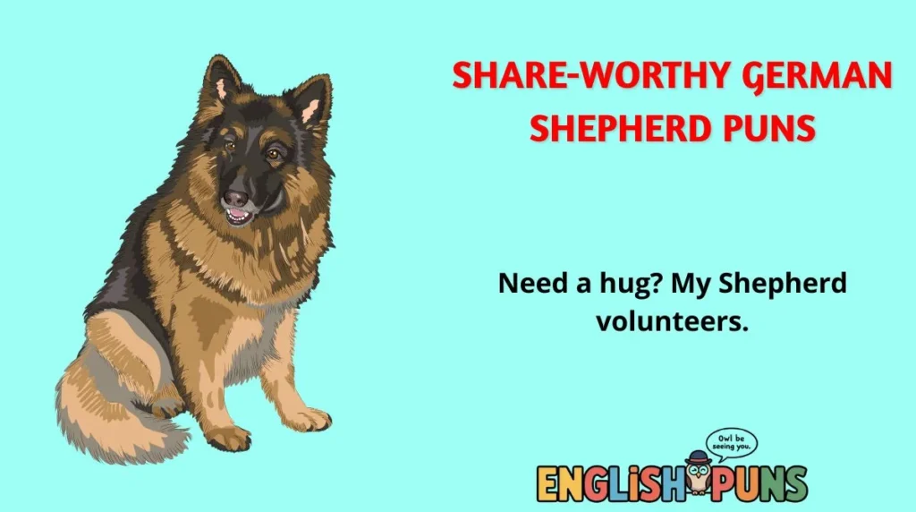 Share-Worthy German Shepherd Puns