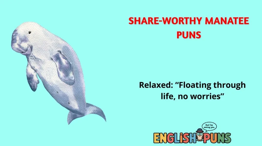 Share-Worthy Manatee Puns