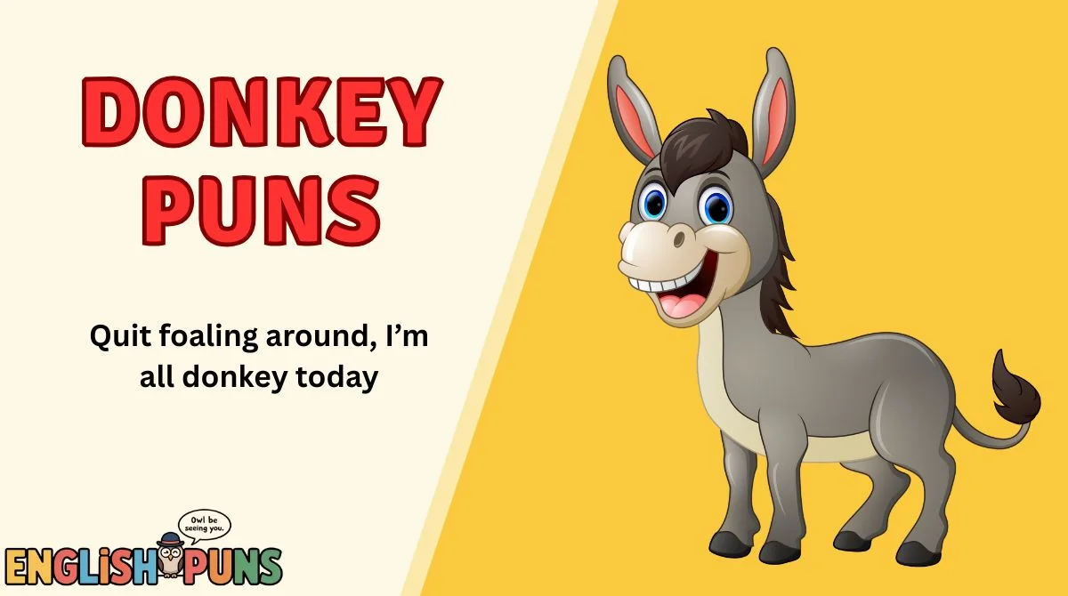 Donkey Puns