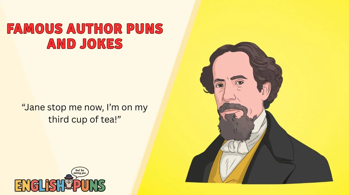 Famous Author Puns and Jokes