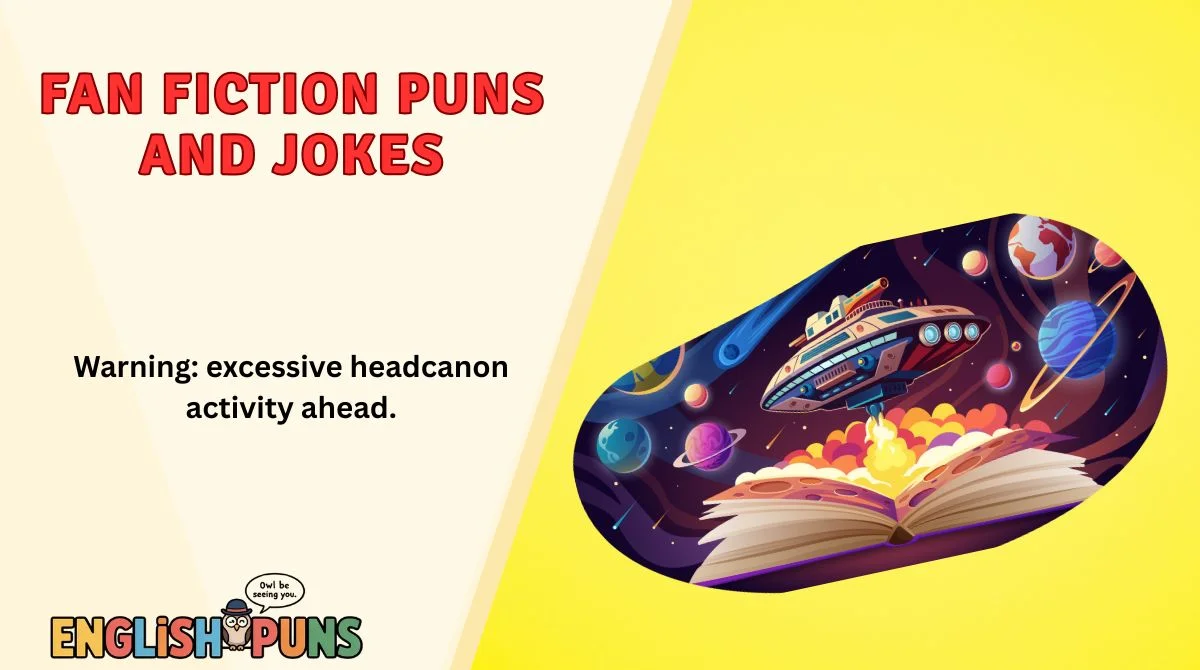 Fan Fiction Puns and Jokes