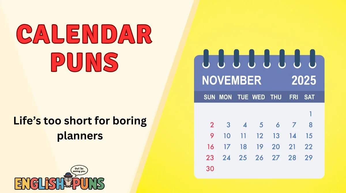 Calendar Puns
