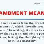 Enjambment Meaning